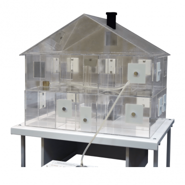 Лабораторная установка для исследования распространения дыма в жилых помещениях - «globural.ru» - Екатеринбург