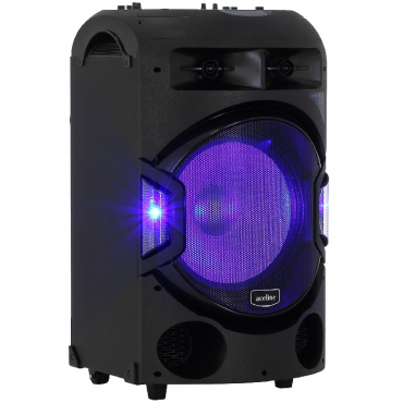 Переносная мобильная акустическая система с возможностью подключения микрофона и проигрывания аудиофайлов с флеш-накопителя мощностью не менее 250 Вт - «globural.ru» - Екатеринбург