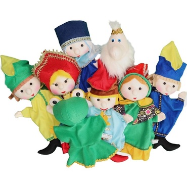 Набор перчаточных кукол к сказке "Царевна - лягушка" - «globural.ru» - Екатеринбург