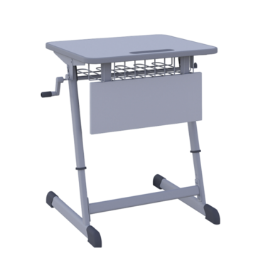 Парта одноместная Nomad V с полиуретановой кромкой регулируемая по высоте - «globural.ru» - Екатеринбург